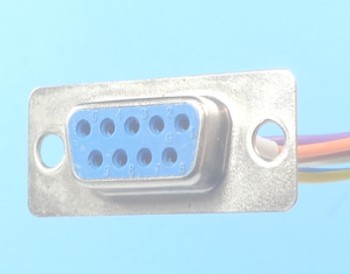 Custom two row D-Sub cable