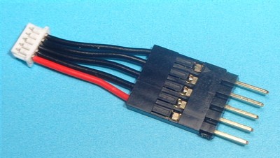 1.25mm pitch  Molex Picoblade to 2.54mm pitch pin header adaptor. 