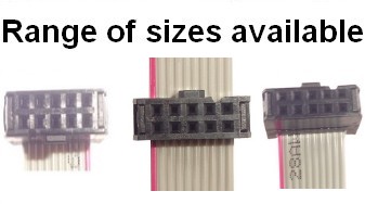 Multi point ribbon cables